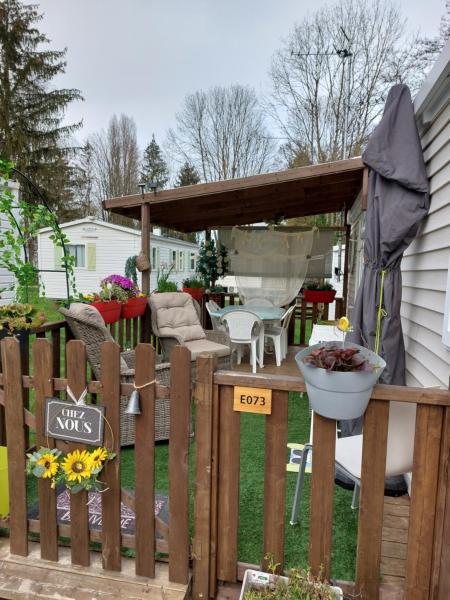 Anne Marie vous accueilles dans son logement familiale pour 6 personnes 3 chambres confortable proche d Europa Park a BOOFZHEIM dans CAMPING 3 Etoiles
