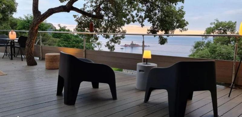 Bungalow Mobile Home de Luxe Vue Mer Saint-Raphaël 4 personnes