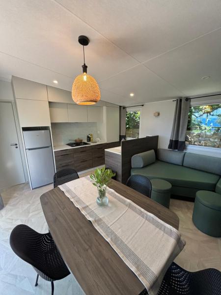 Bungalow vue mer, jacuzzi, terrase, jardin