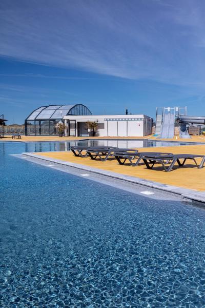 Camping 4 étoiles Piscines et Plage 3 chambres 6 pers - Mallet