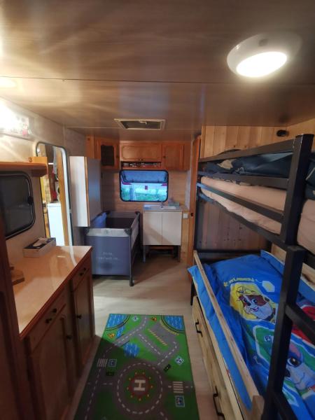 Caravane 4 personnes au camping d'Aussois