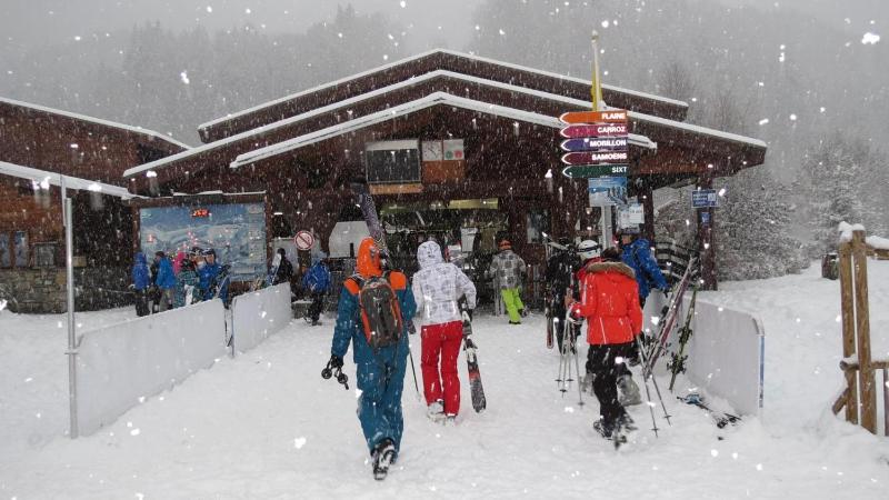 Charmant mobilhome à 2 pas remontés ski Samoëns