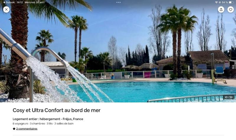 cosy et ultra confort au bord