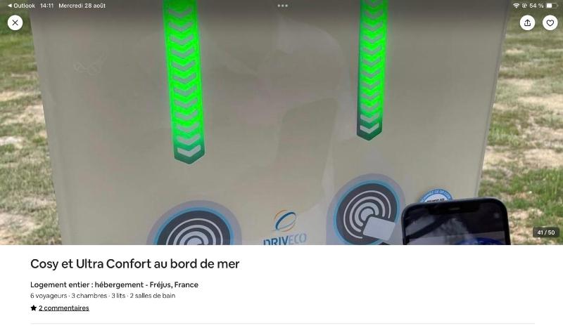 cosy et ultra confort au bord
