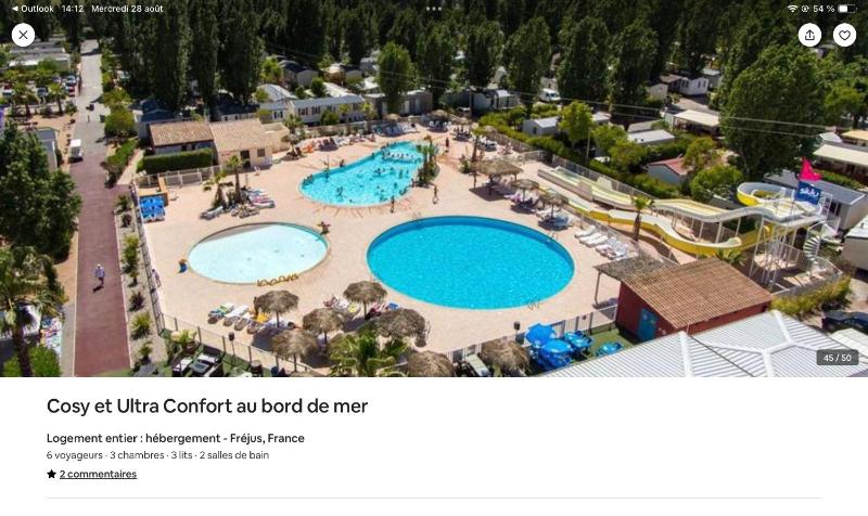 cosy et ultra confort au bord
