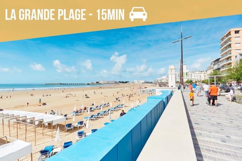 Le Refuge du Lac - Séjour d'Exception avec Vue imprenable sur le Lac - Piscines Sauna Salle Fitness Bibliothèque Restaurant - 10min des Sables d'Olonne