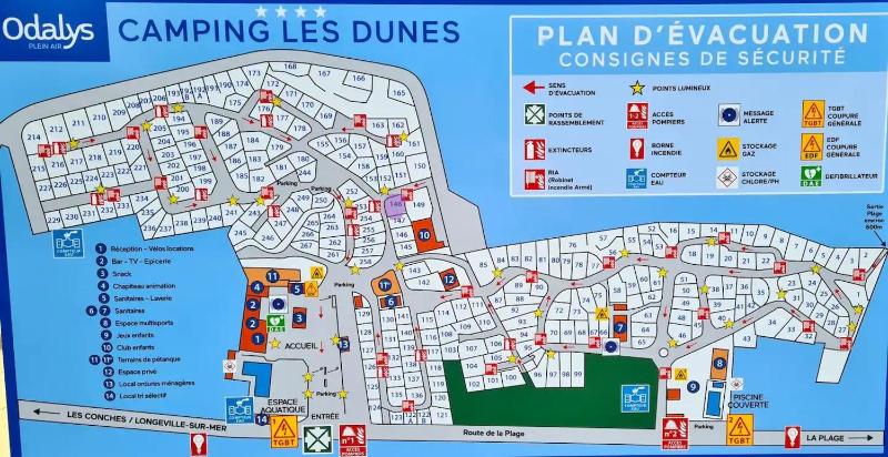 Mobil home 4/6 personnes Camping les dunes - les Conches