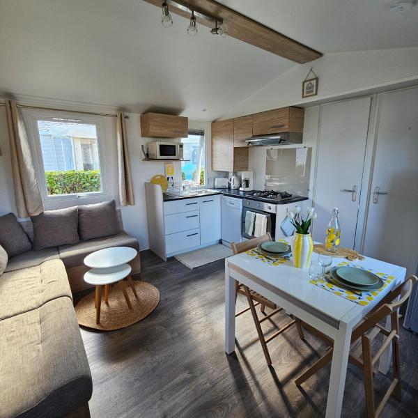 Mobil-home 4 personnes Eleganza Camping Siblu Domaine de Kerlann