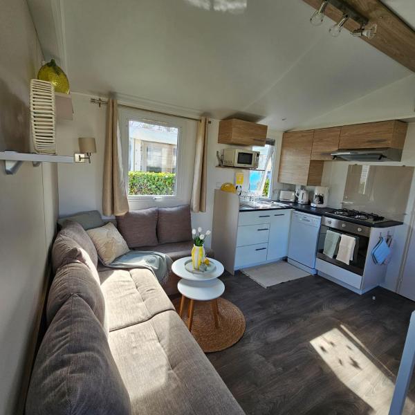 Mobil-home 4 personnes Eleganza Camping Siblu Domaine de Kerlann
