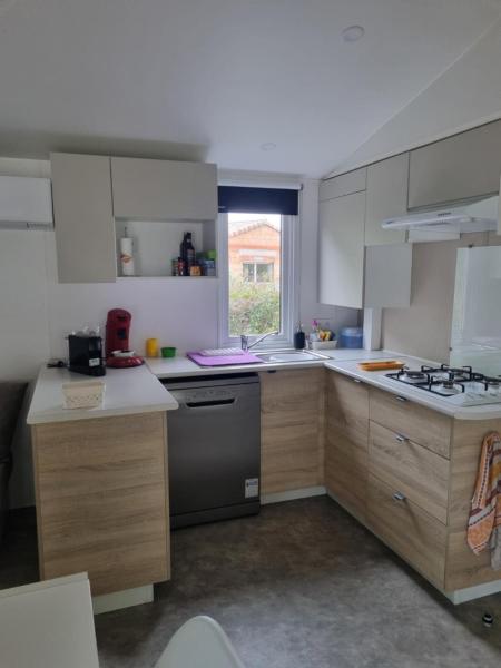 Mobil-home 6-8 pers 3ch-2sdb Camping Les Sables d'Or
