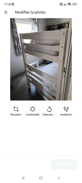 Mobil home 6 à 8 personnes camping le bois dormant