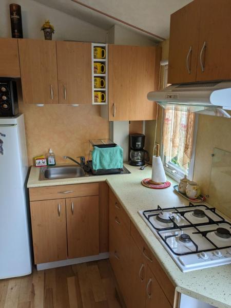Mobil home agrable et fonctionnel