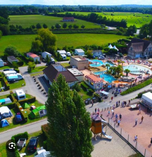 Mobil home au Camping de la vallée deauville