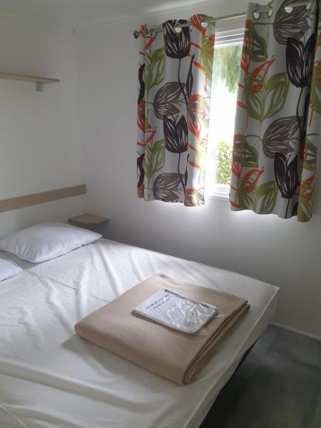 Mobil home au camping Le Ried Boofzheim en Alsace