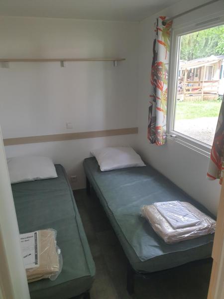 Mobil home au camping Le Ried Boofzheim en Alsace