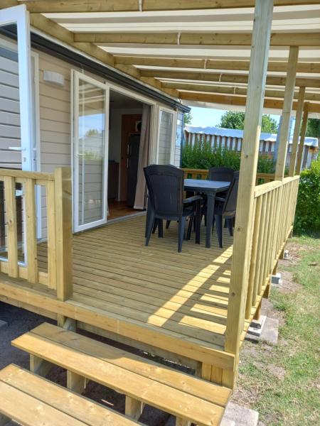 Mobil-home climatisé 5-6 pers LA PLAGE