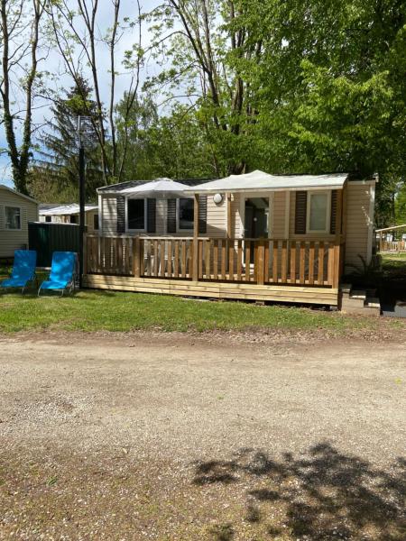 Mobil home climatisé 6 personnes dans camping 3* Tohapi a BOOFZHEIM
