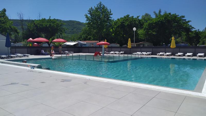 mobil-home du lac de Foix