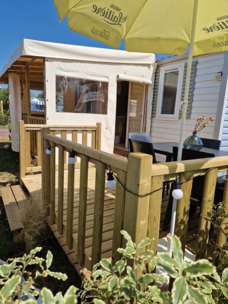 Mobil home sur Camping