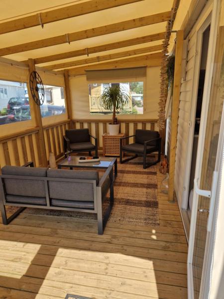 Mobil home sur Camping