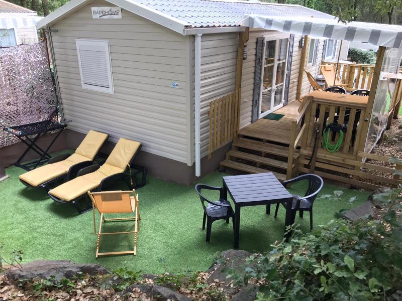Mobil home tout confort 3 chambres camping Les Pierres Couchées