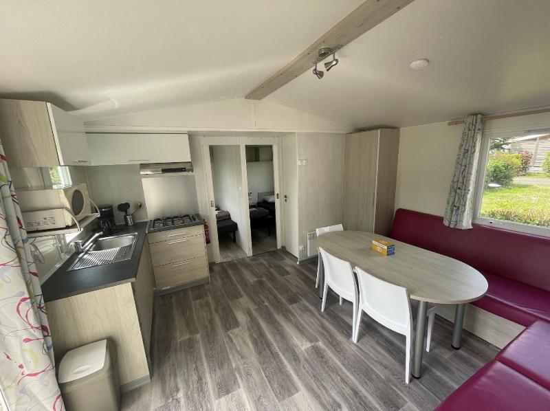 Mobil home XL 6 personnes Camping 4 étoiles La Pommeraie de l'Océan