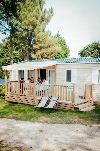 Mobil Home XXL 4 chambres - Camping Le Domaine de Beaulieu