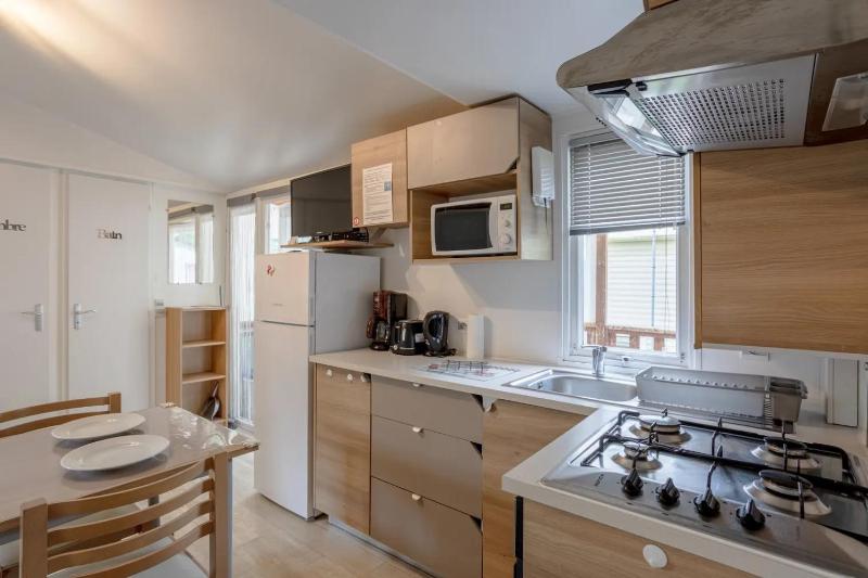 Mobil-homes proche de l'océan
