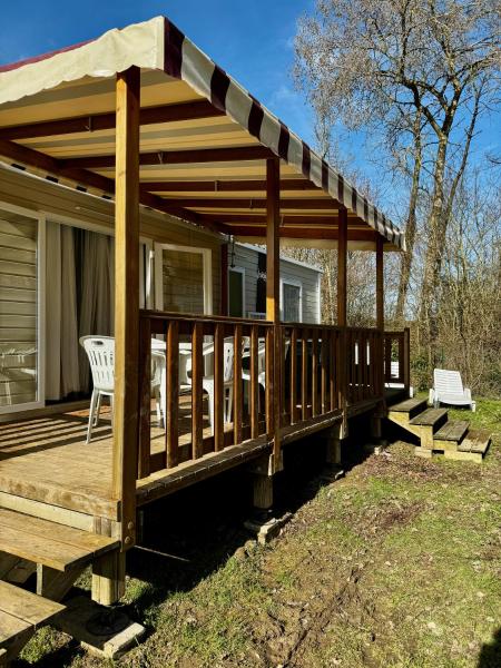 Mobile-home 3 chambres chaleureux et calme