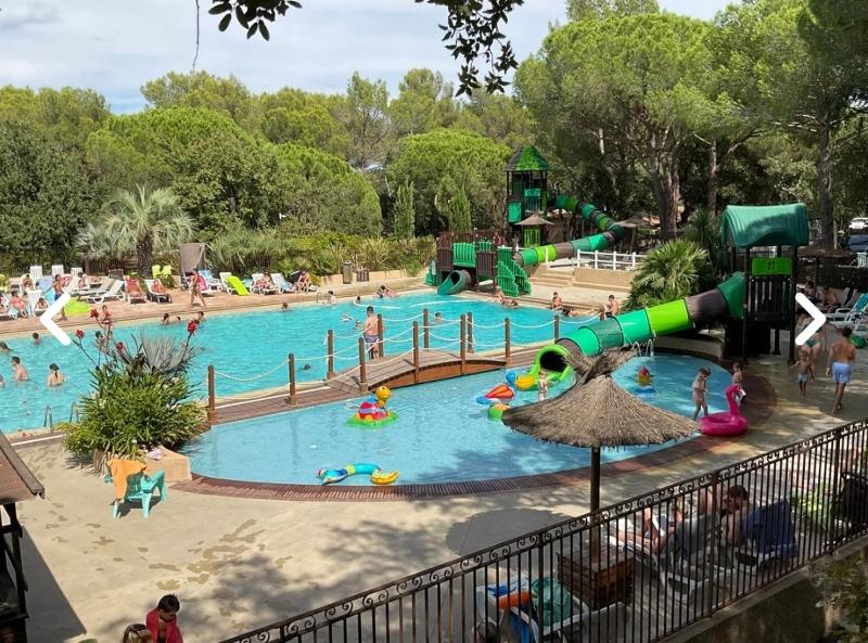 Mobile home 5-pers Camping Leï Suves-Côtes d'Azur-including airco