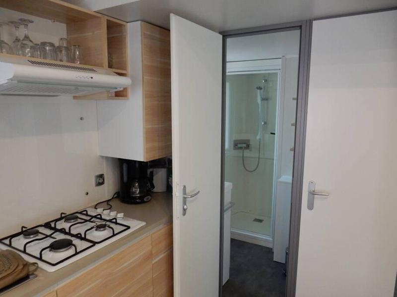 Mobile home 5-pers Camping Leï Suves-Côtes d'Azur-including airco
