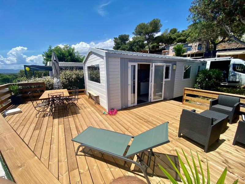 Mobilhome 6 places vue mer