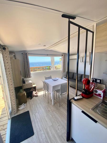 Mobilhome 6 places vue mer