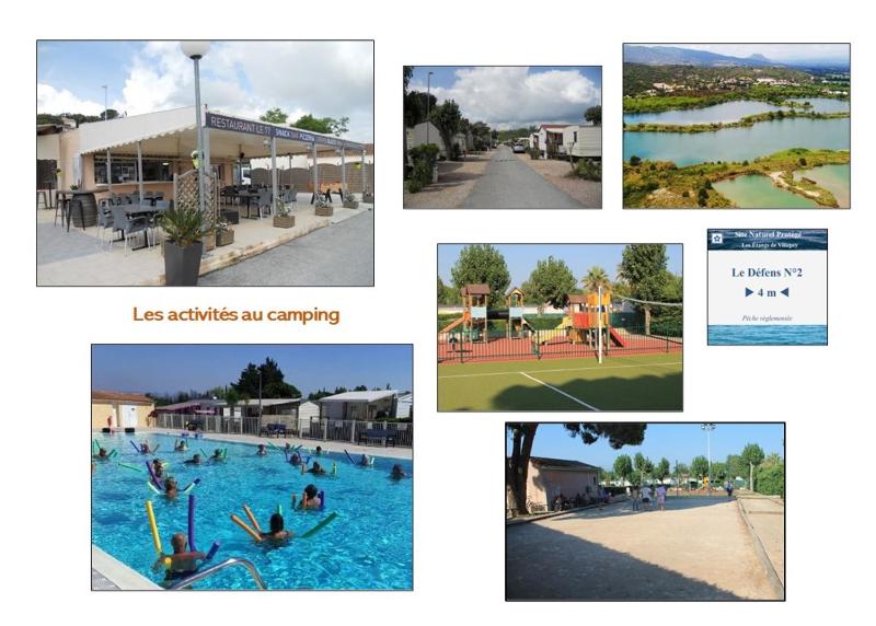 Mobilhome avec piscine- plage à 10 minutes