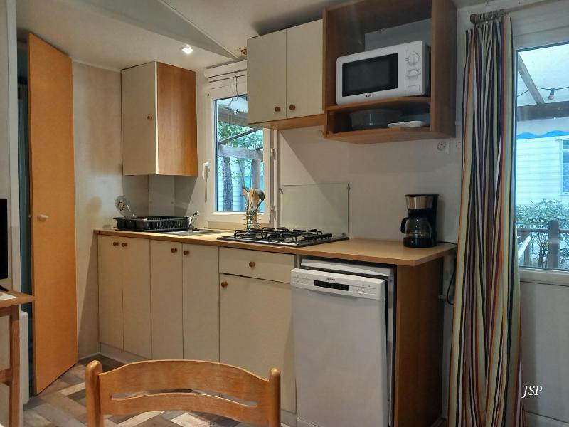 Mobilhome Les volets bleus