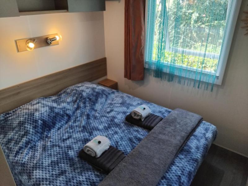 PROMOTION AVRIL MAI MOBIL HOME PISCINE 3 CHAMBRES BORD DE MER - climatisé - 300m de la mer - piscine - parking -