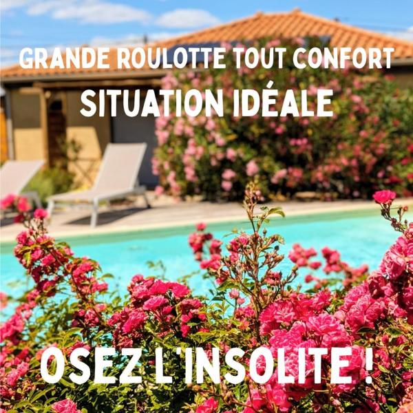 Roulotte de la Villa Font Vive - Tout équipée, tout confort, situation idéale Sud Ardèche
