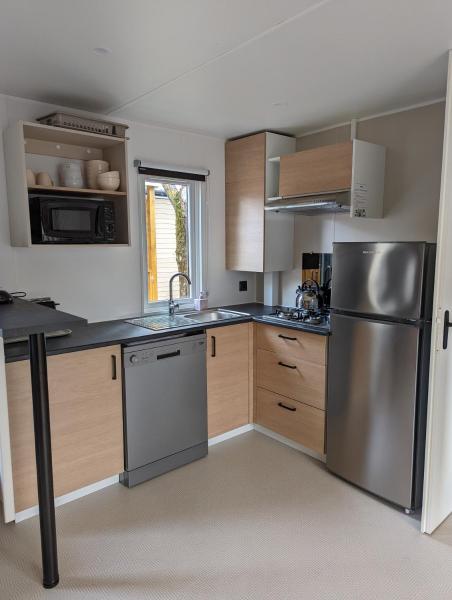 200m de la plage Bungalow LUXE de 44m2 Ménage et draps inclus Camping 5 Etoiles Mayotte Lac Biscarrosse Koyobalys