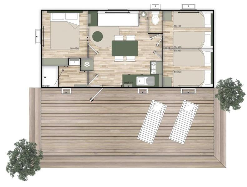 Camping 2 étoiles - Piscine - ccb0fdi