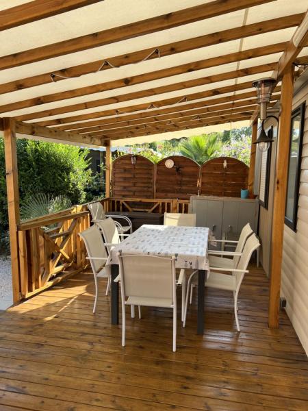 Camping Del Mar 260, Mobile Home Excellence, 3 chambres, 6 personnes, bord de mer