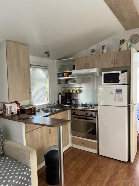 Camping Del Mar 42, Mobile Home O'Hara, 2 chambres, 4 personnes, bord de mer