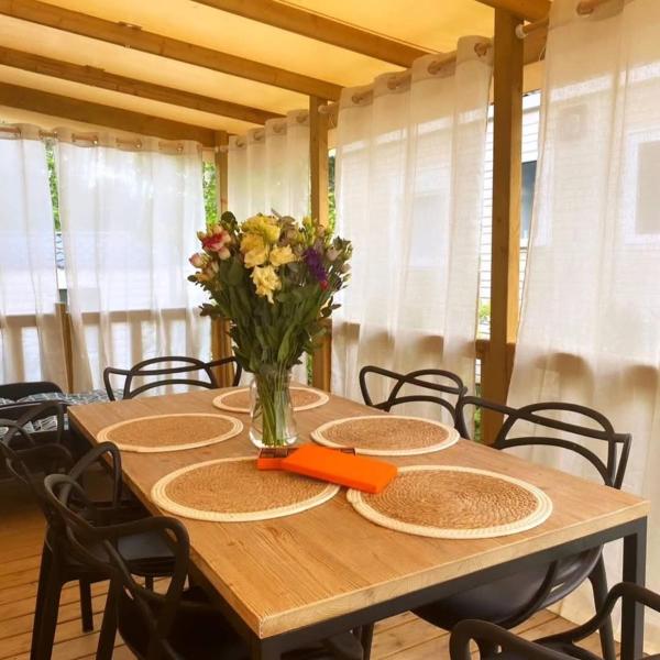 CAP FERRET L'escale Mobil-home 6 à 8 personnes