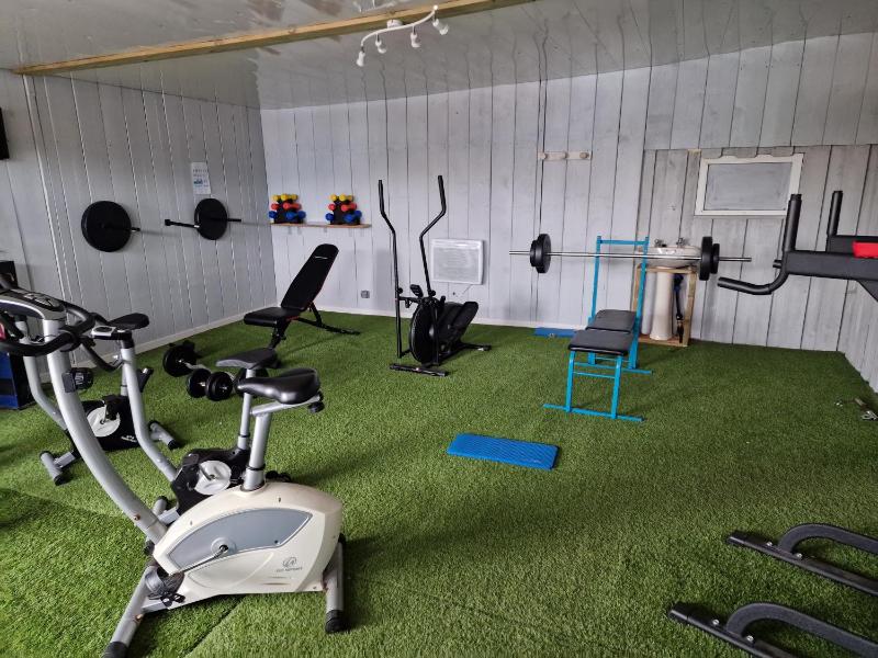 Grand Mobile home dans camping