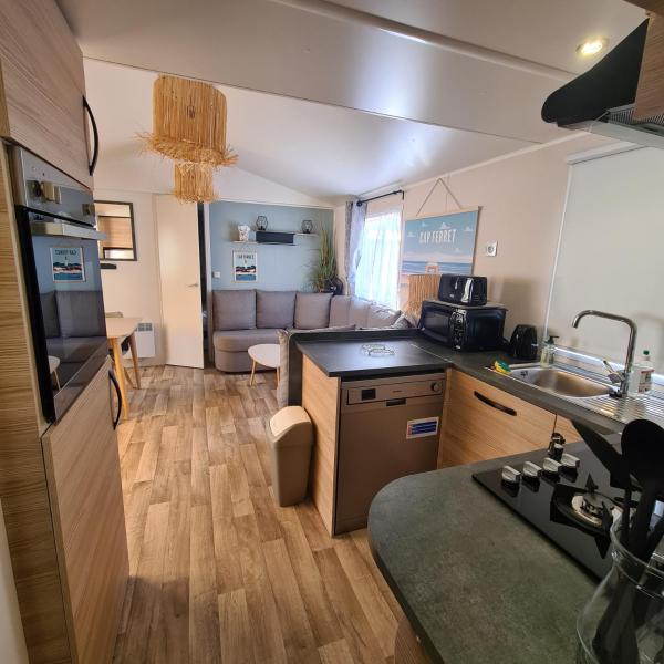 Joli Bungalow Cap Ferret Camping les Viviers