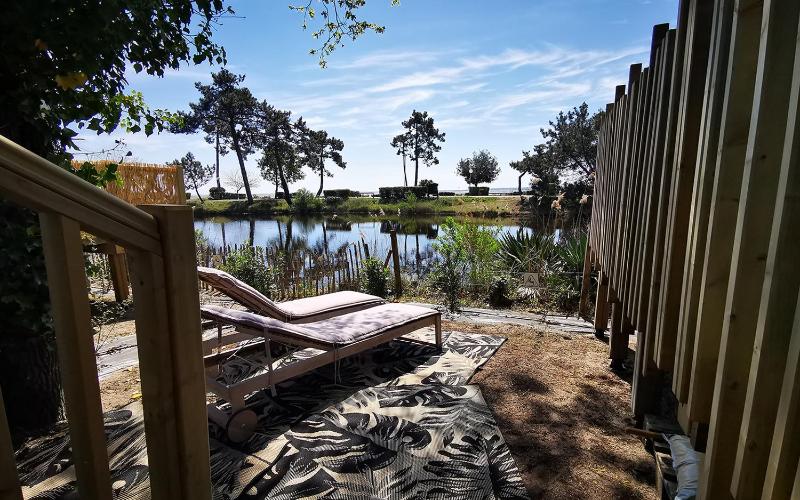 Le Bungalow du Ferret - Mobil Home Premium avec vue bassin d'Arcachon