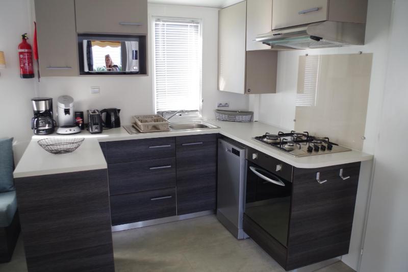 Lodge du Sangla Mobil Home premium Village Vacances 4 étoiles Lège Cap Ferret