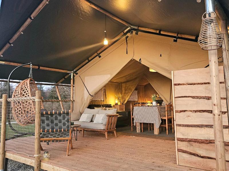 Lotus Belle Tipi at Le Ranch Camping et Glamping