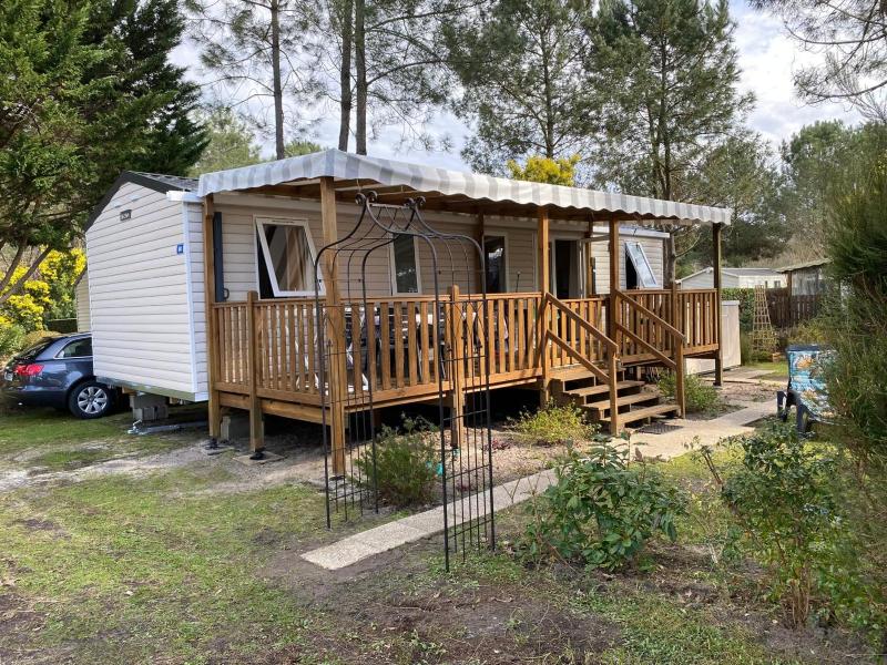 MH 084 MAGNIFIQUE 2ch et 2sdb dont suite parentale au calme dans camping 4étoiles
