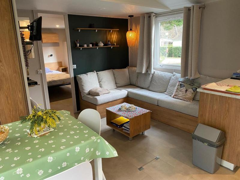 MH 084 MAGNIFIQUE 2ch et 2sdb dont suite parentale au calme dans camping 4étoiles