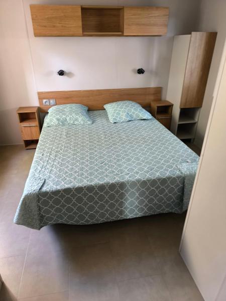 MH 201 AGREABLE et tout confort 2CH et 2sdb avec vue sur foret dans camping 4 étoiles